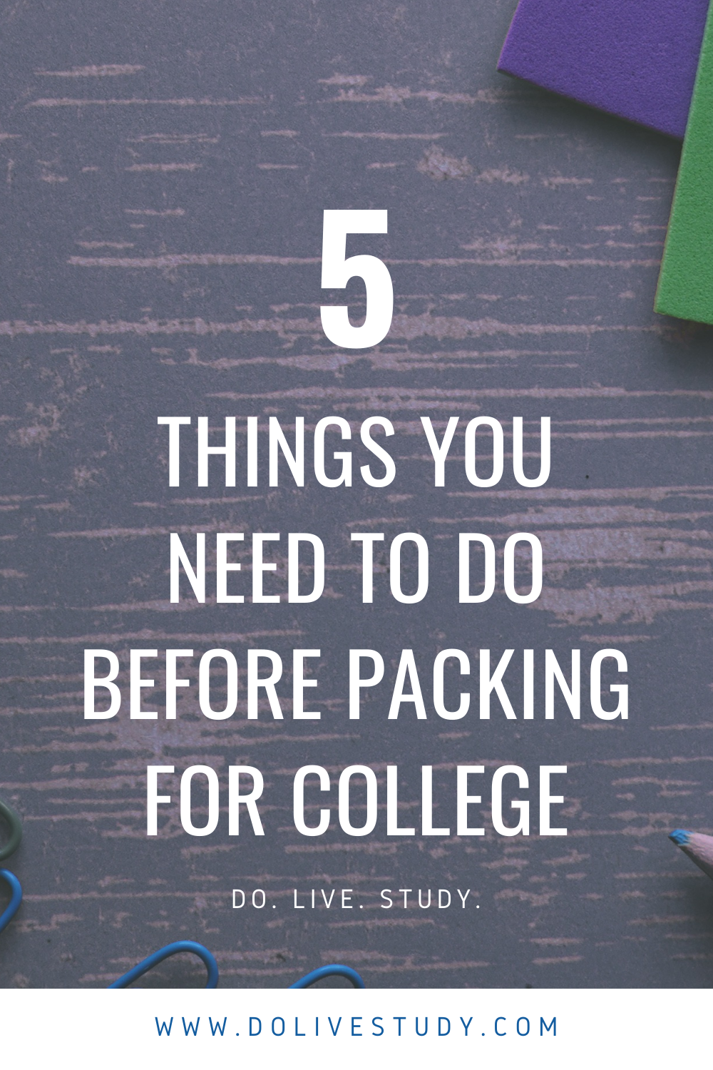 5 2 - 5 Things That You Need To Know Before You Start Packing For College